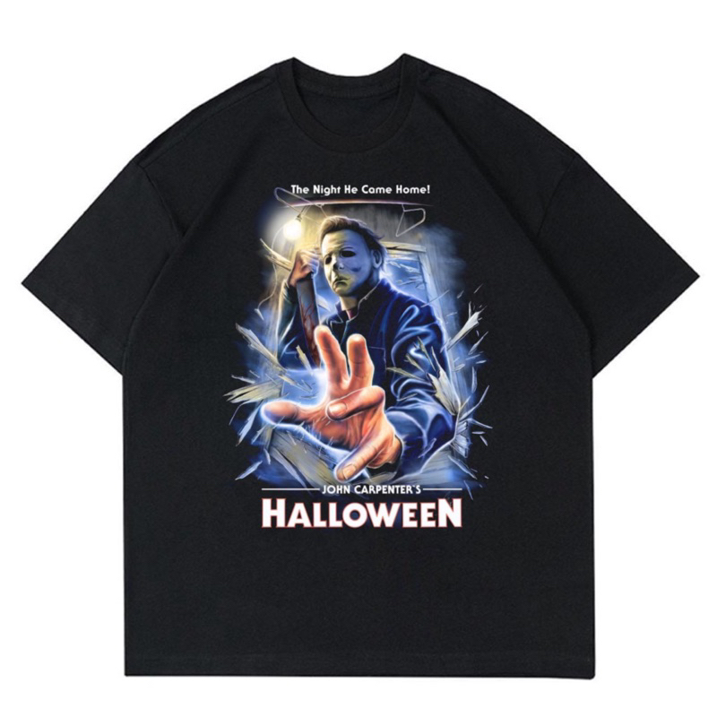KAOS JOHN CARPENTERS HALLOWEEN VINTAGE | T-SHIRT BAJU GAMBAR JOHN CARPENTERS HALLOWEEN | KAOS JOHN C