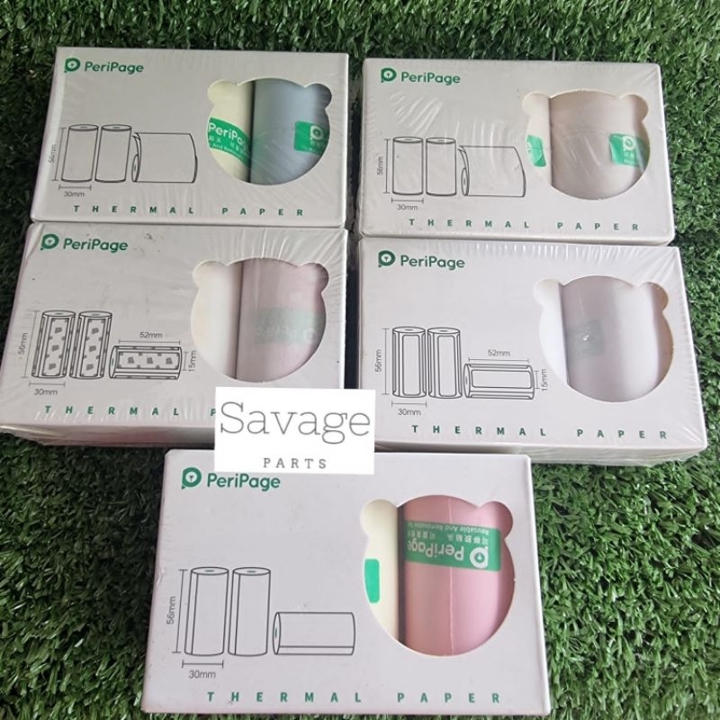 

KERTAS THERMAL PAPER PERIPAGE 56X30MM 1BOX ISI 3ROLL
