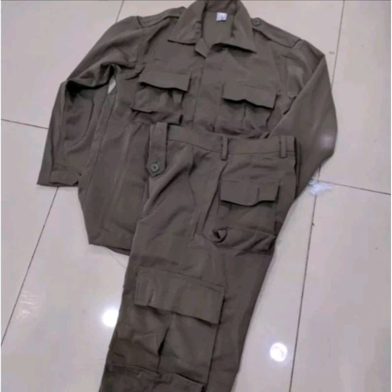 Baju Satpol PP PDL belum termasuk atribut