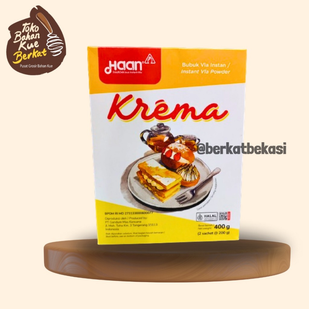 

HAAN KREMA / BUBUK VLA INSTANT 400 GR / CTN ( 12 PCS )