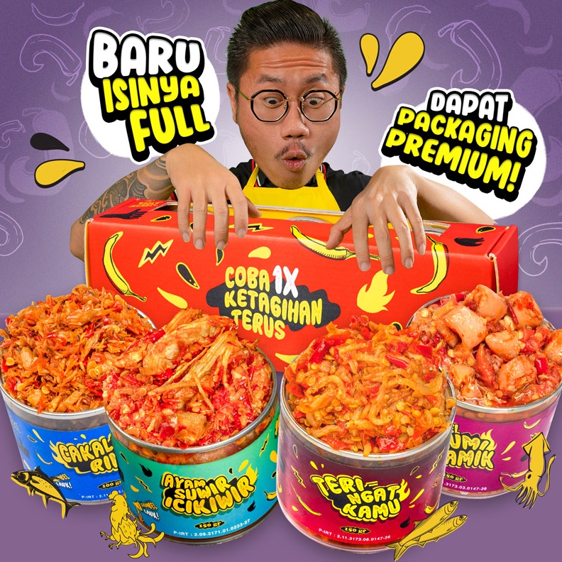 

1212 SALE Eatsambel Paket Kerjasama Mas Yangun Set 4
