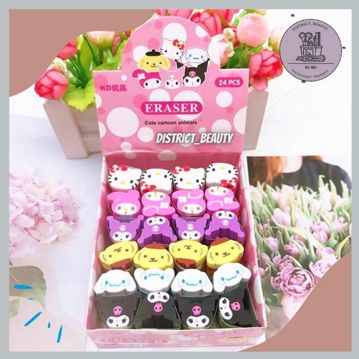 

PENGHAPUS SANRIO PENGHAPUS KUROMI MELODY PURIN PENGHAPUS TEBAL KARAKTER CINNAMOROL KUROMI LUCU TERMURAH