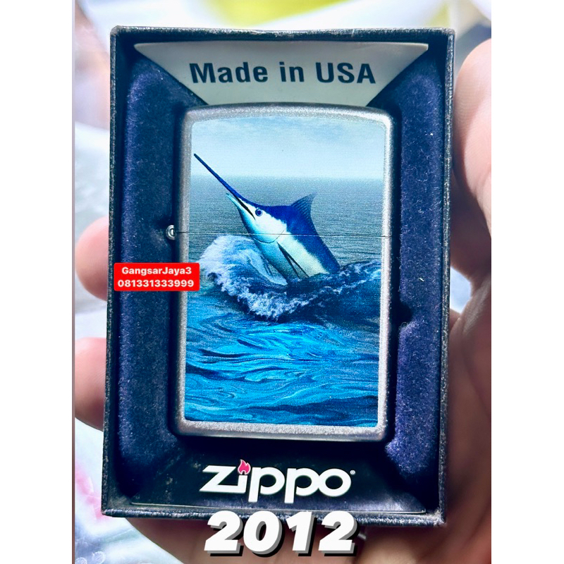 korek zippo original USA 28444 Marlin2  2012