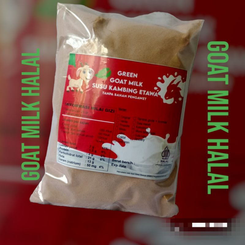 

susu kambing etawa rendah gula (low sugar) 1000 gram