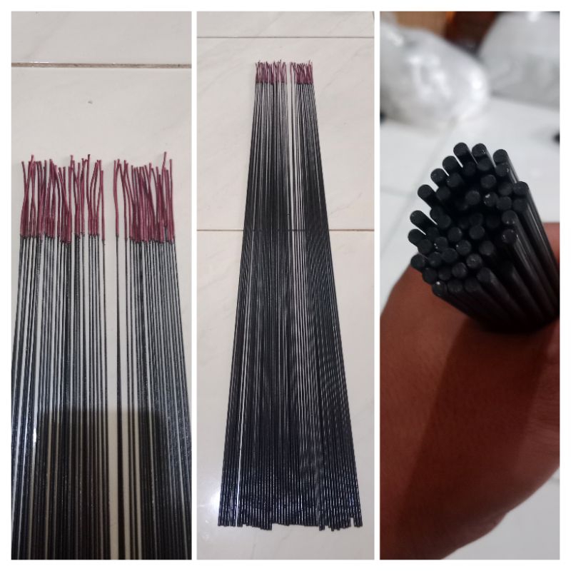 UJUNG JORAN TEGEK CARBON SOLID MEDIUM PANJANG 80 CM
