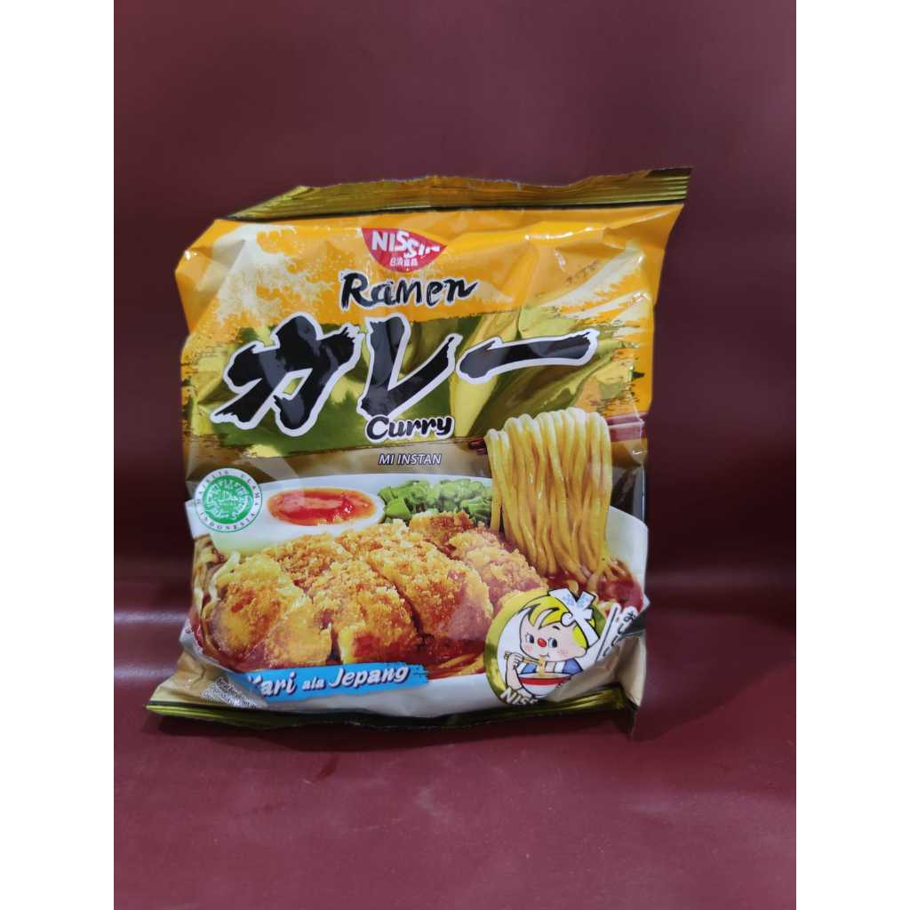 

Nissin Ramen Curry Mi Instan 100gr