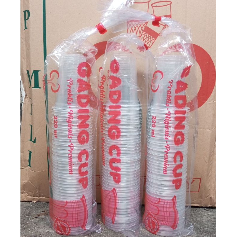 Cup aqua SIP/OLALA 220ml/ gelas plastik/gelas kopi