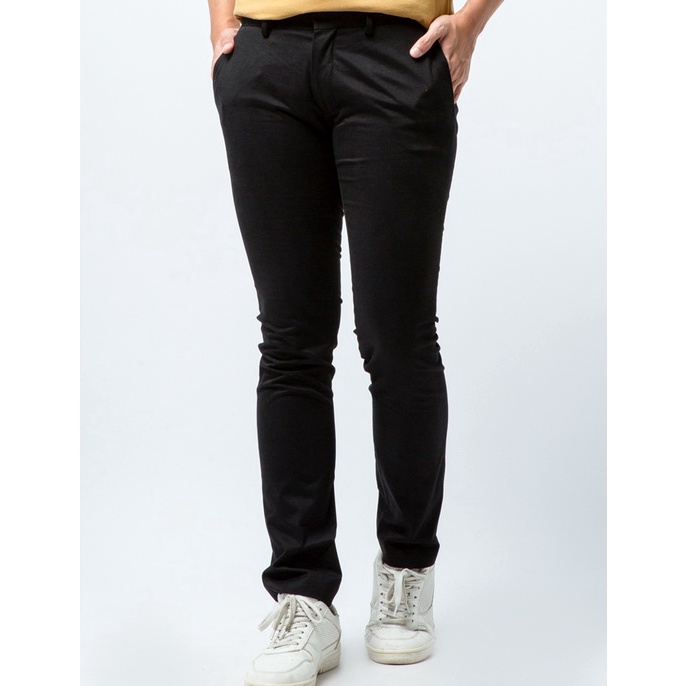 KODE PUL218 THE EXECUTIVE Skinny Fit Formal Long Pants Black