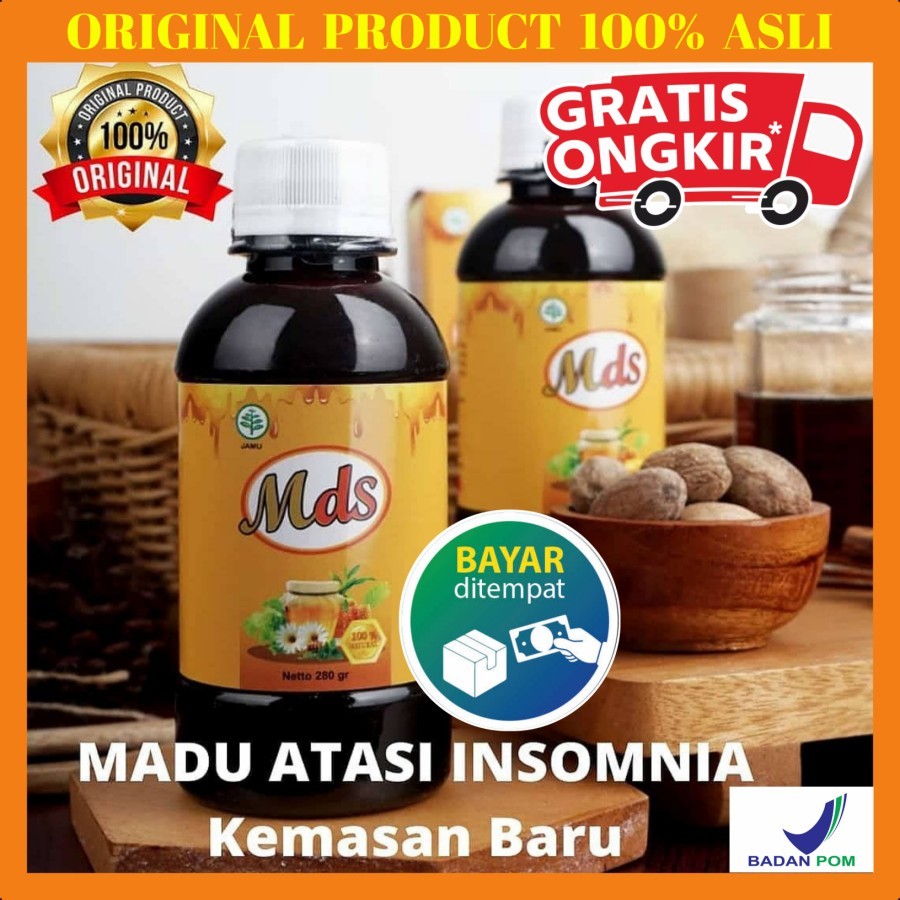 MADU DEEP SLEEP (MDS) HERBAL ALAMI ATASI SUSAH TIDUR INSOMNIA TERLARIS - DEEP SLEEP