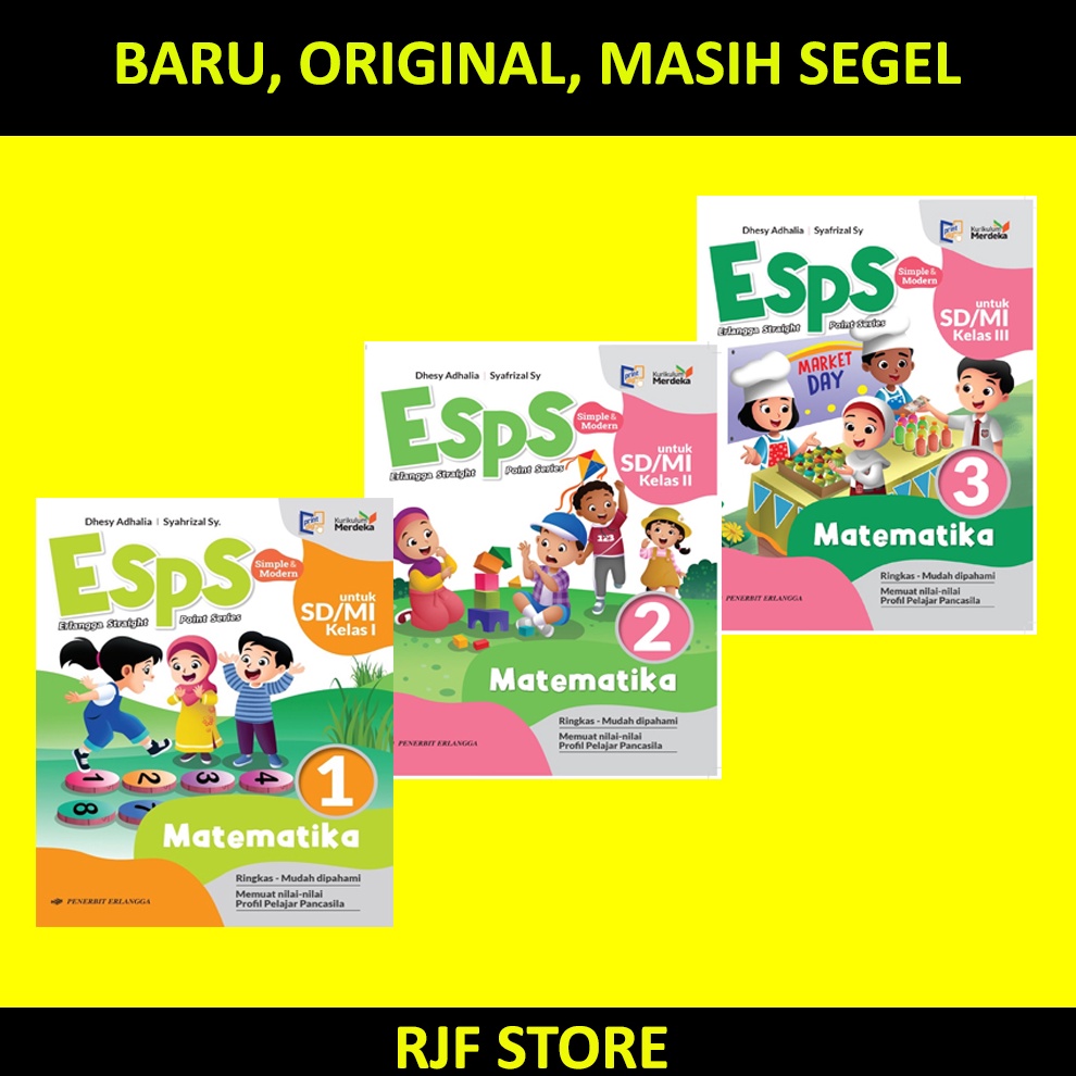 

1212 SALE ESPS MATEMATIKA SDMI KLS1 2 3 4 5 6 KM PLUS KUNCI JAWABAN serbuuu