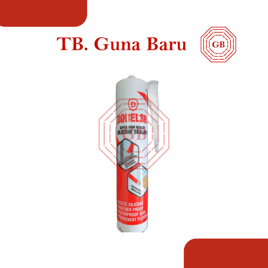 Sealant Kaca | Lem Kaca | Silicone Sealant Botol