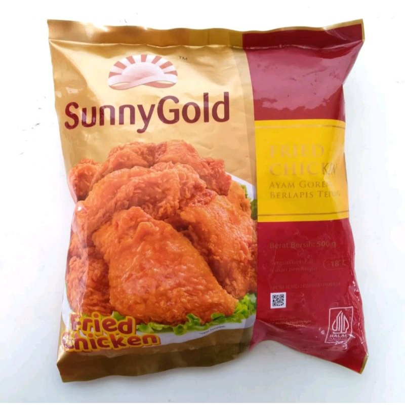 

SUNNYGOLD FRIED CHIKEN 500g