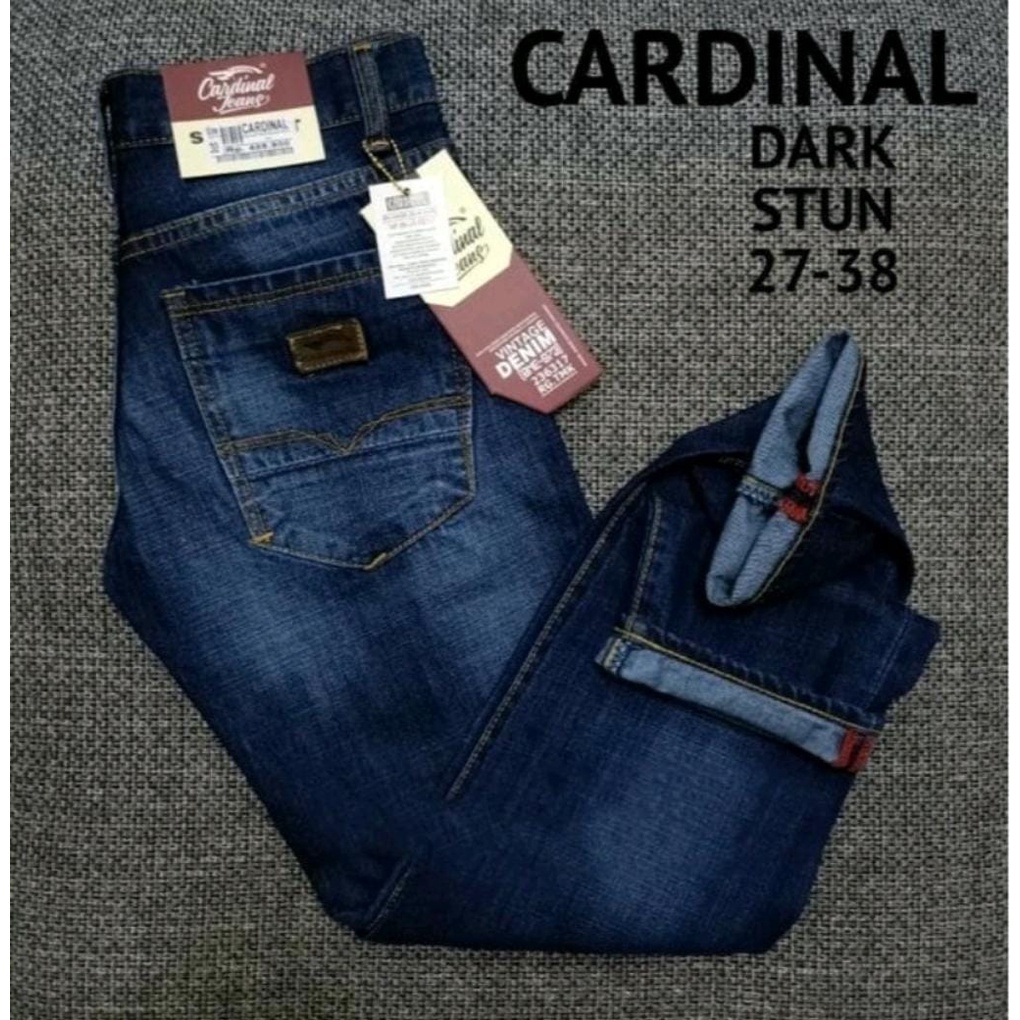 Promo Celana Jeans Panjang Cardinal //Celana Cardinal panjang// Celana Jeans Panjang Pria Premium// 