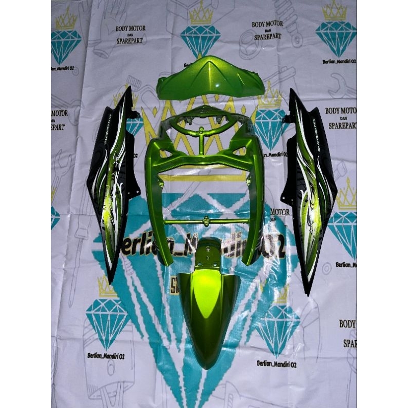 COVER FULL BODY HALUS MIO SOUL KARBU HIJAU HITAM