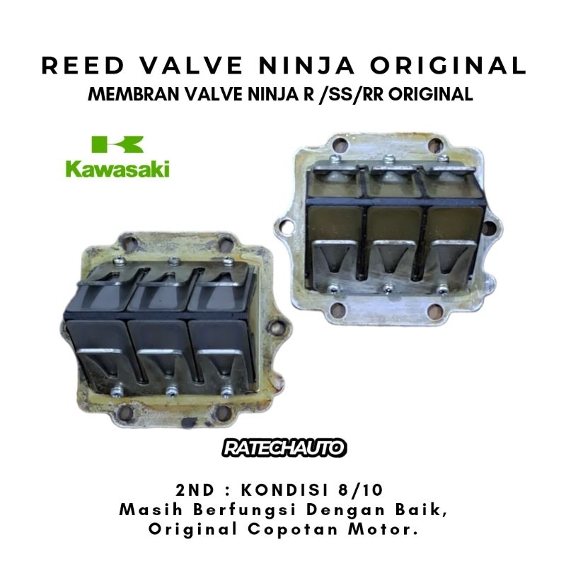 REED VALVE NINJA ORIGINAL-MEMBRAN NINJA KX-MEMBRAN NINJA RR-MEMBRAN NIJA SS