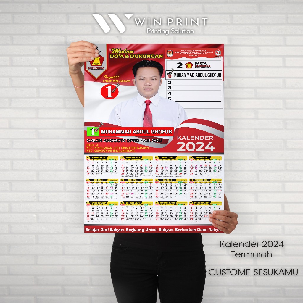 

KALENDER 2025 BRIEF CARD