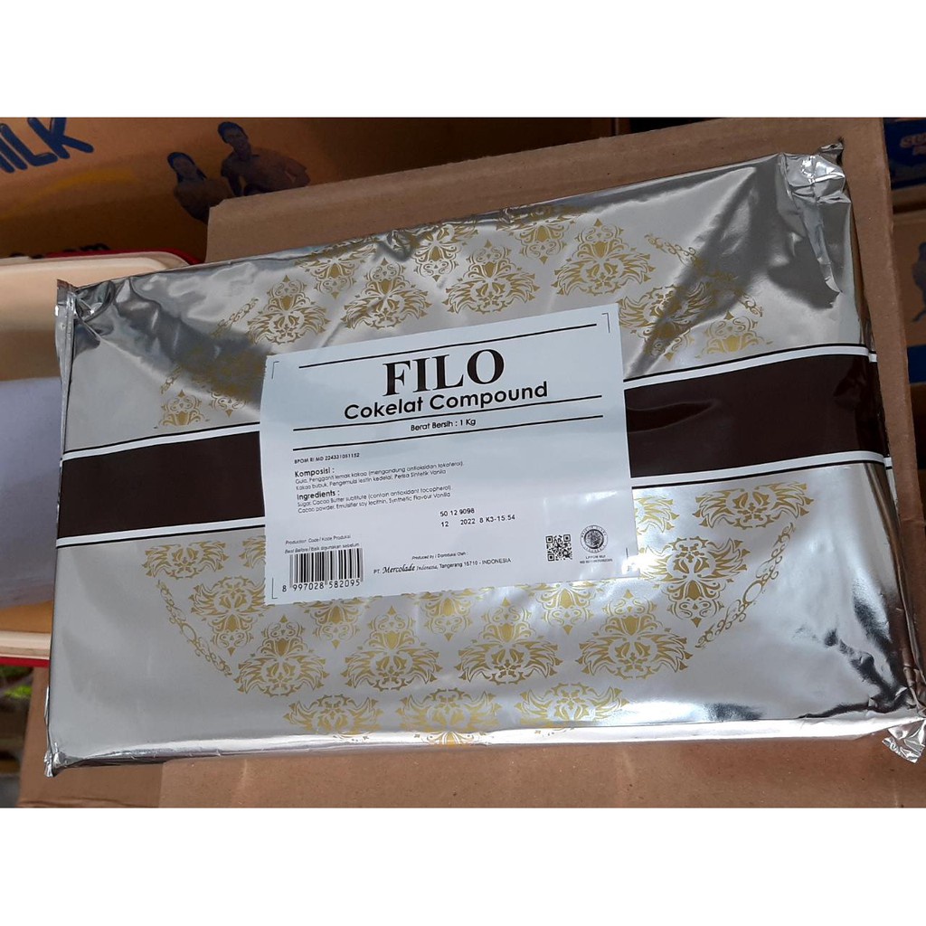 

FLASH SALE Coklat FILO Compound 1 KG Compound chocholate grosir