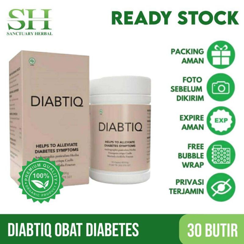 Diabtiq obat diabetes asli original distributor resmi