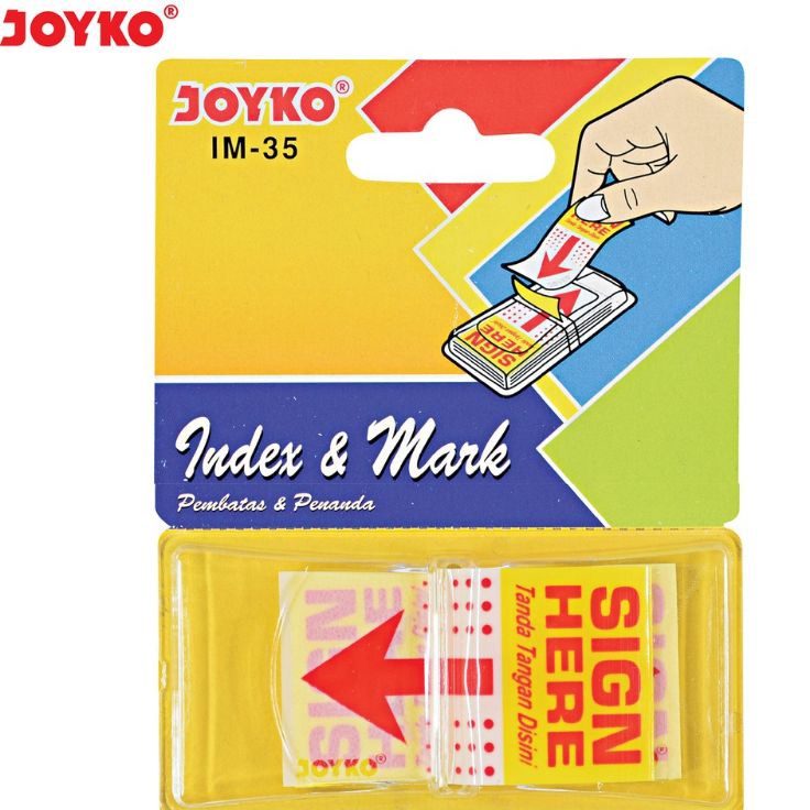 

Buruan Beli Index Mark Pembatas Penanda Joyko Im35 Sign Here