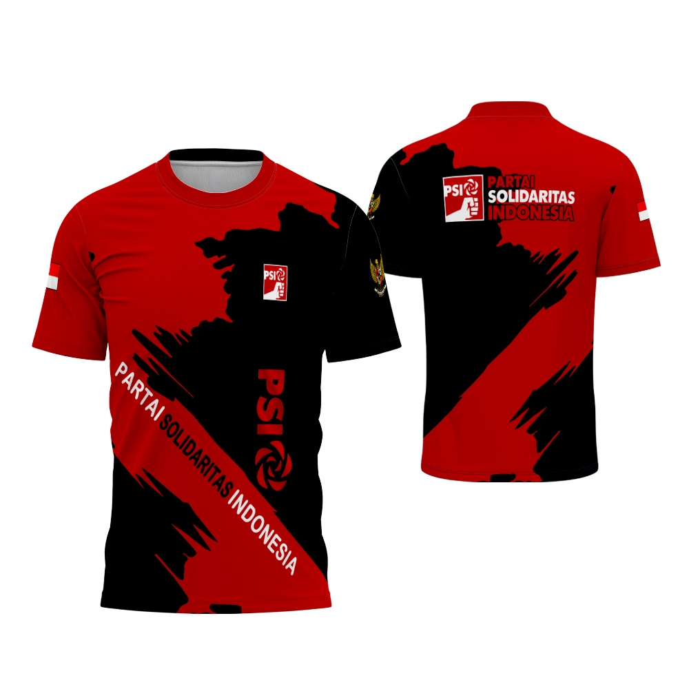 Kaos Partai Psi Baju Kaos T-shirt Pria Partai Psi Terbaru