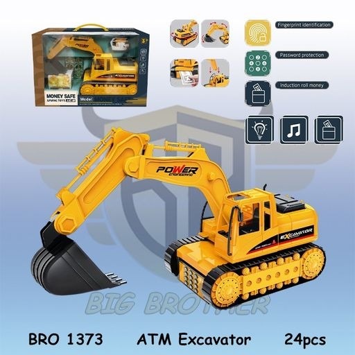 PROMO TERBARU MAINAN ANAK ATM EXCAVATOR ATM POLICE CAR ATM RANSEL ATM KOPER MESIN ATM CELENGAN ANAK 