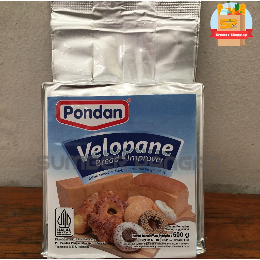 

PONDAN Bread Improver 500gr / Pelembut Kue / Pelembut Roti