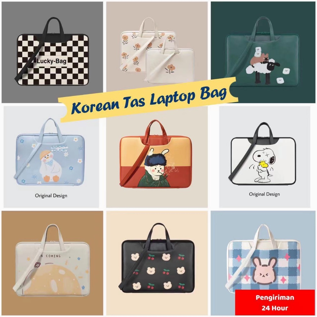 COD Tas Laptop Tahan Guncangan Tahan Air Untuk Macbook Air  Pro Asus Acer Dell Lenovo HP Samsung 13 