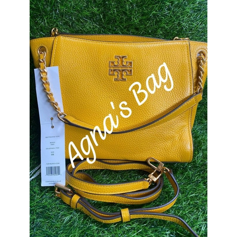 Preloved TB/ToryBurch Britten Mini Tote - Original Authentic