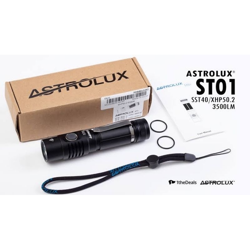Astrolux® ST01 XHP50.2 3500lm(6500k) Compact EDC 21700 Flashlight 4 Modes Basic UI USB Rechargeable 