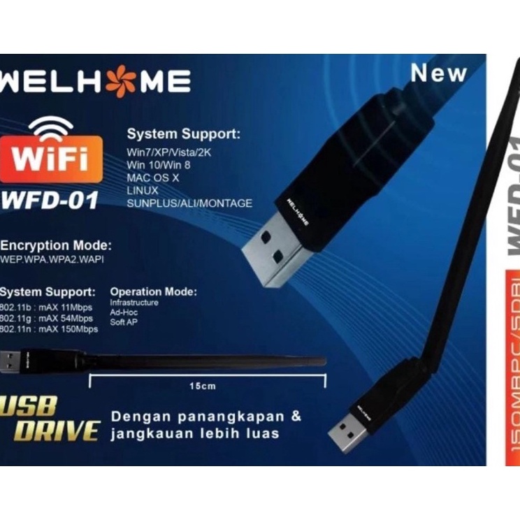 DONGLE WIFI WELLHOME WFD1USB WIFI DONGLE WELLHOME DVB T2 m Paling Dicari Terbaru
