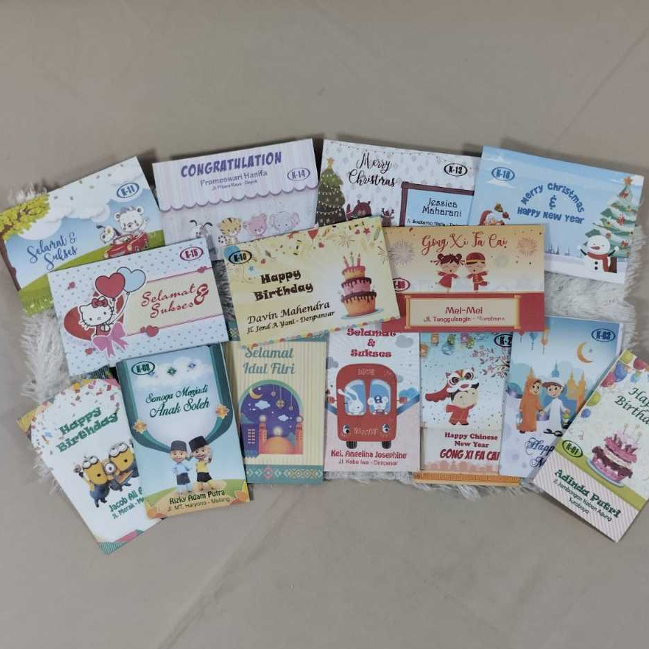 

Amplop Kids Keren isi 50pcs