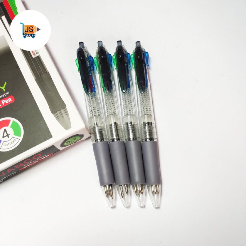 

Bolpen Bolpoin 4 Warna VC-6100 / Bulpoin 4 Warna Murah / Pen Pulpen 4 Warna Vanco VC-6100
