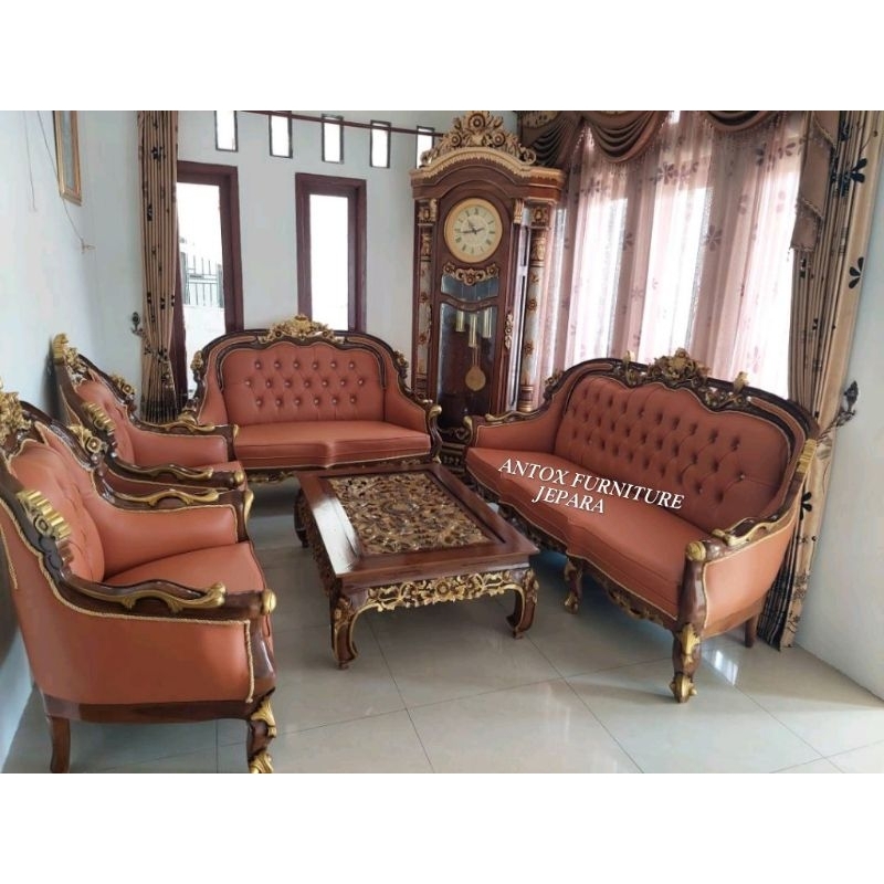 kursi sofa tamu jati kursi tamu ukiran mewah