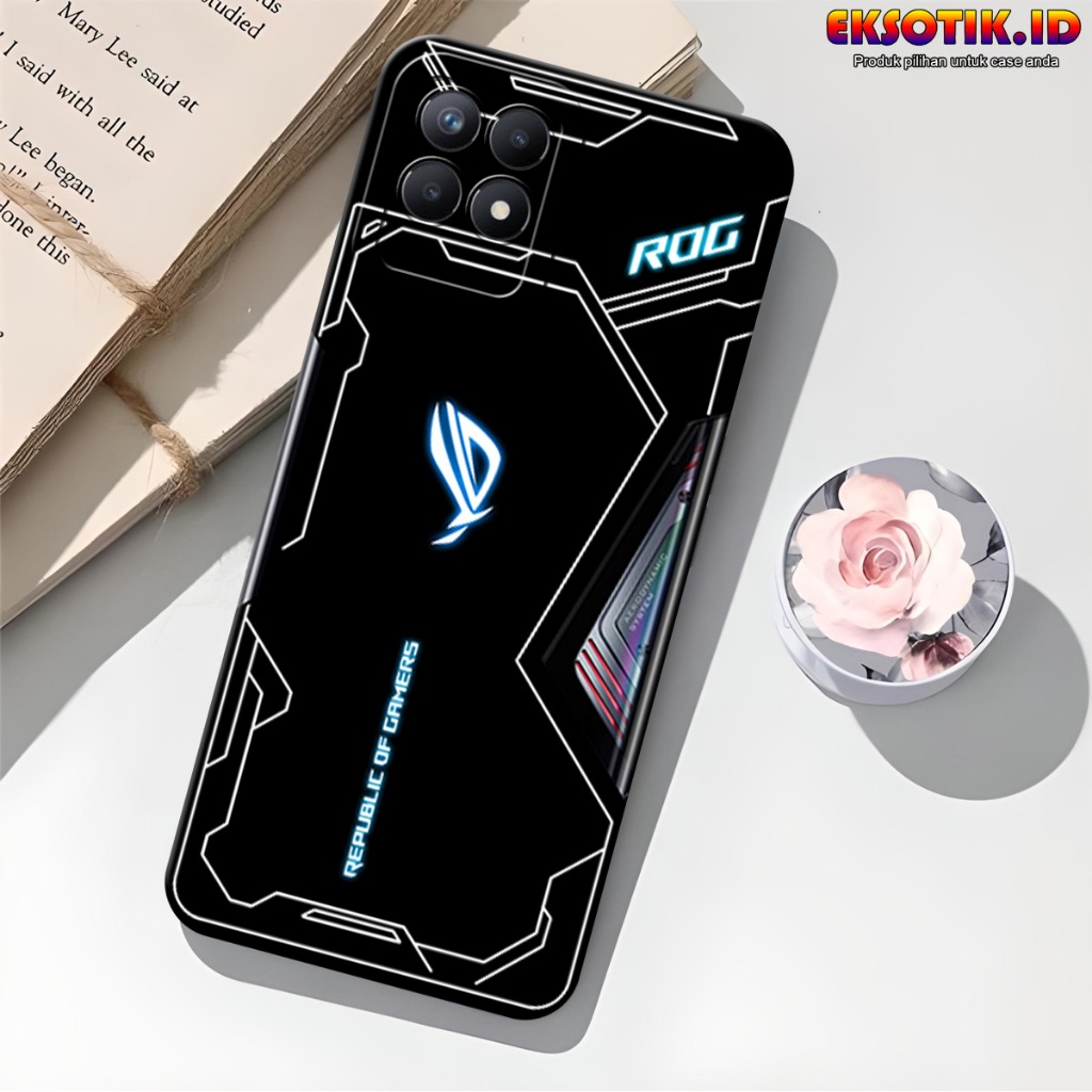 Case REALME 8i Eksotik.id Casing REALME 8i Aksesoris Skin Handphone SIlikon REALME 8i Kesing Hardcas