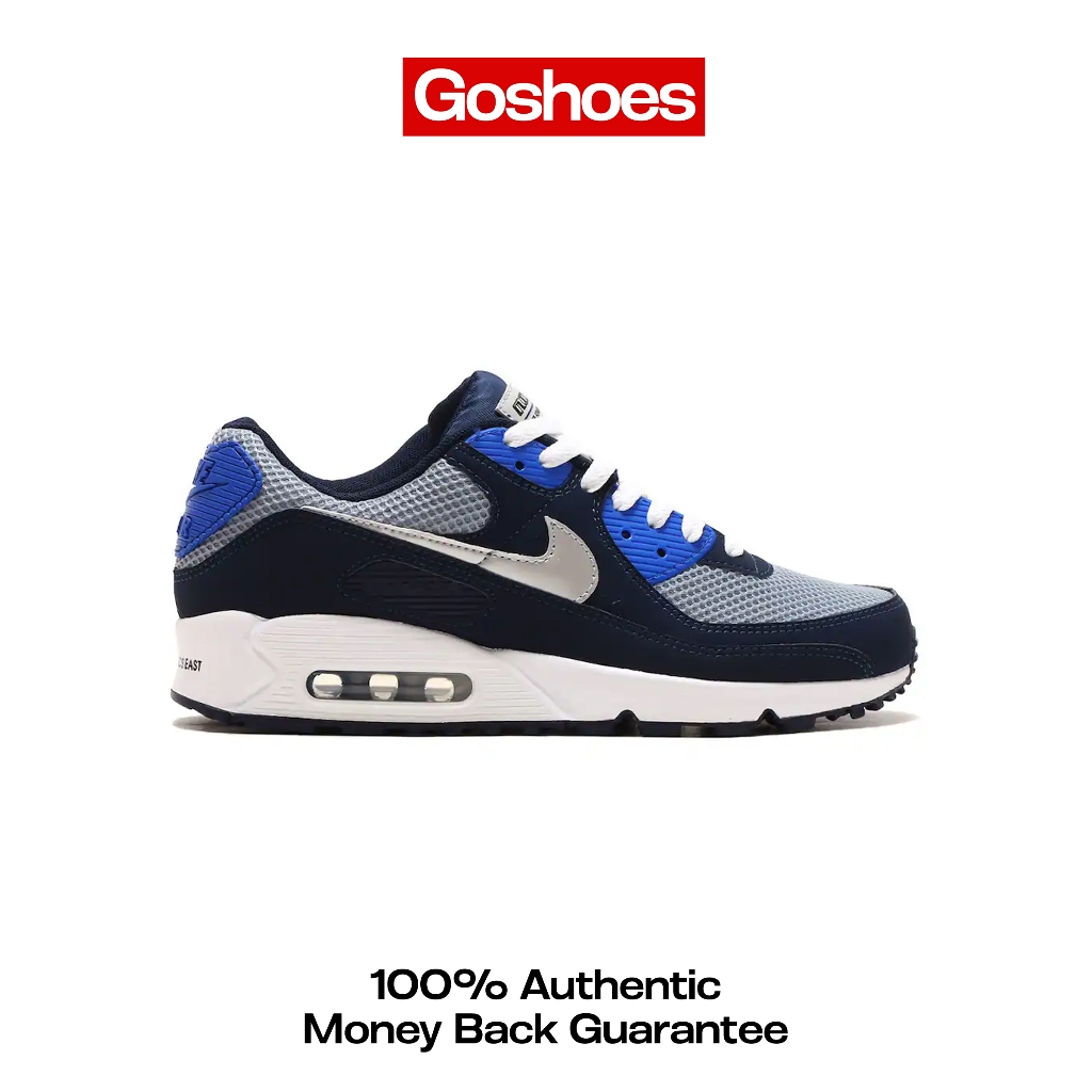 Sepatu Sneakers Pria Nike Air Max 90 SE Midnight Navy FD0374-410 ORIGINAL