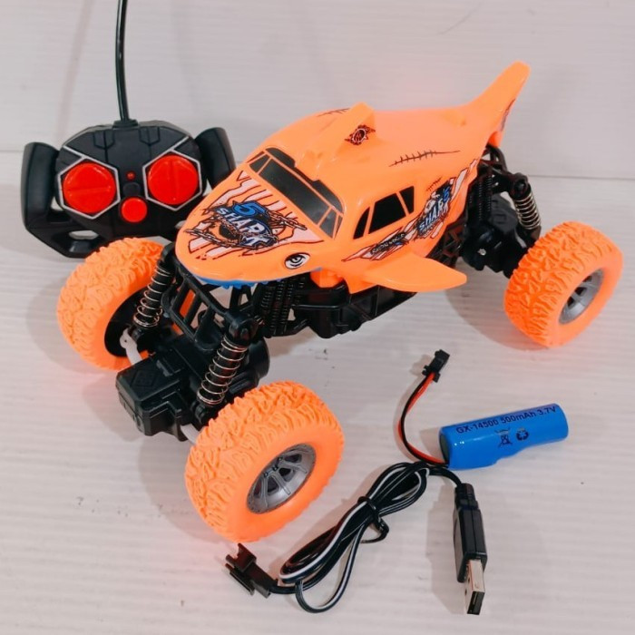 Mainan Anak Drive Off Road Car Rc/Mainan Mobil Hiu Remot