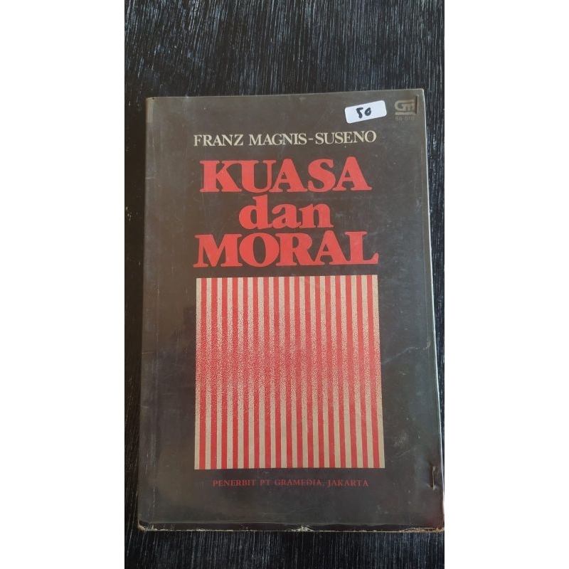 Buku Kuasa dan Moral by Franz Magnis-Suseno, Bekas, Ori dan Original