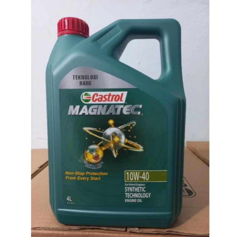 Oli Mesin Mobil Bensin Castrol Magnatec 10W-40 4 Liter Original