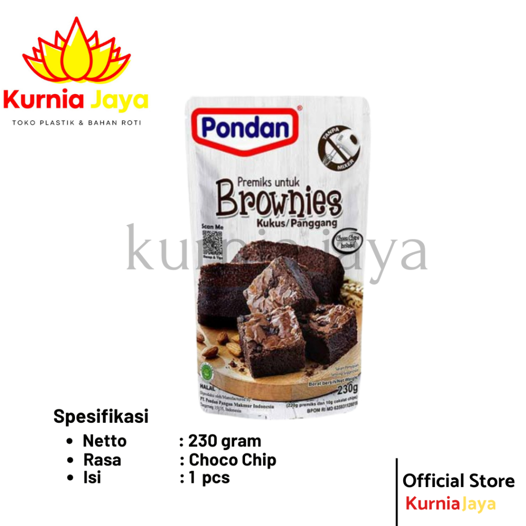 

[ PONDAN ] Brownies kukus / Panggang