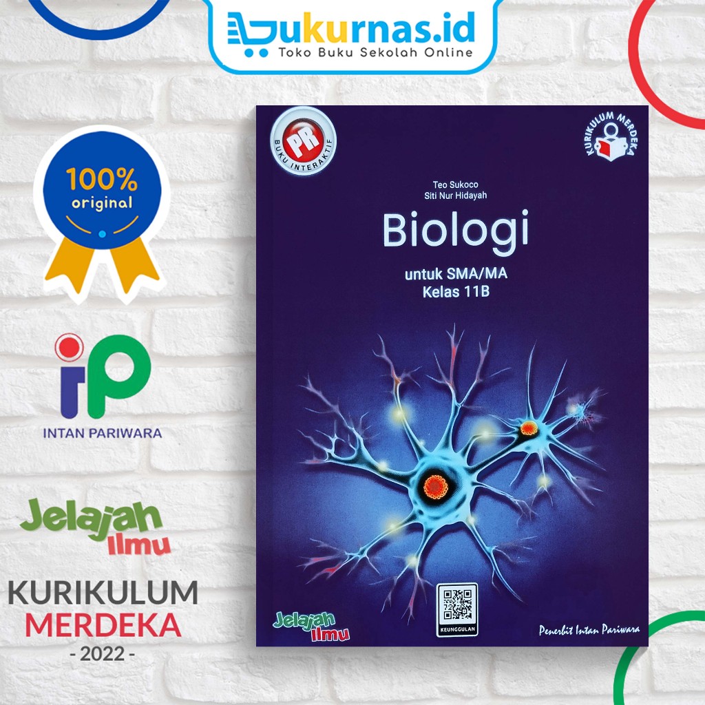 Buku PR Interaktif Biologi 11B SMA/MA Kelas 11 Semester 2 - Kurikulum Merdeka - Intan Pariwara