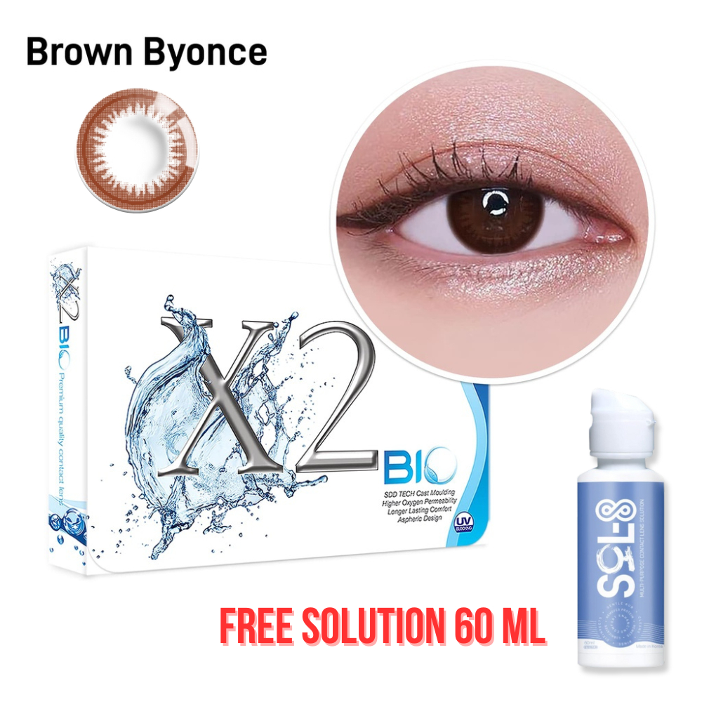 Softlens X2 Bio Brown Beyonce