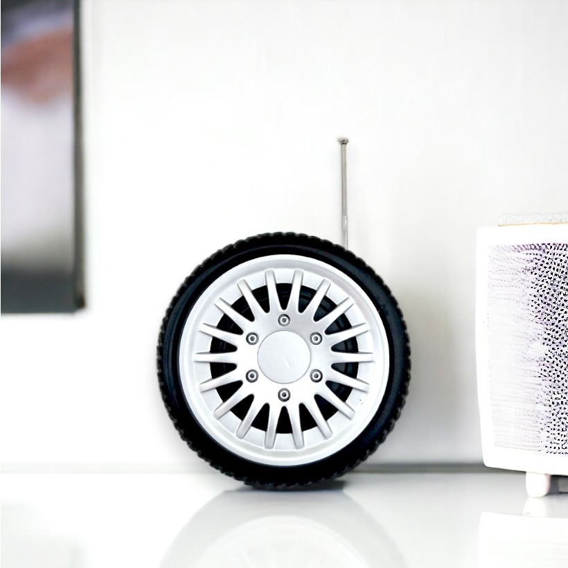 Radio Mini FM Auto Scan Warna Hitam Esa 27A