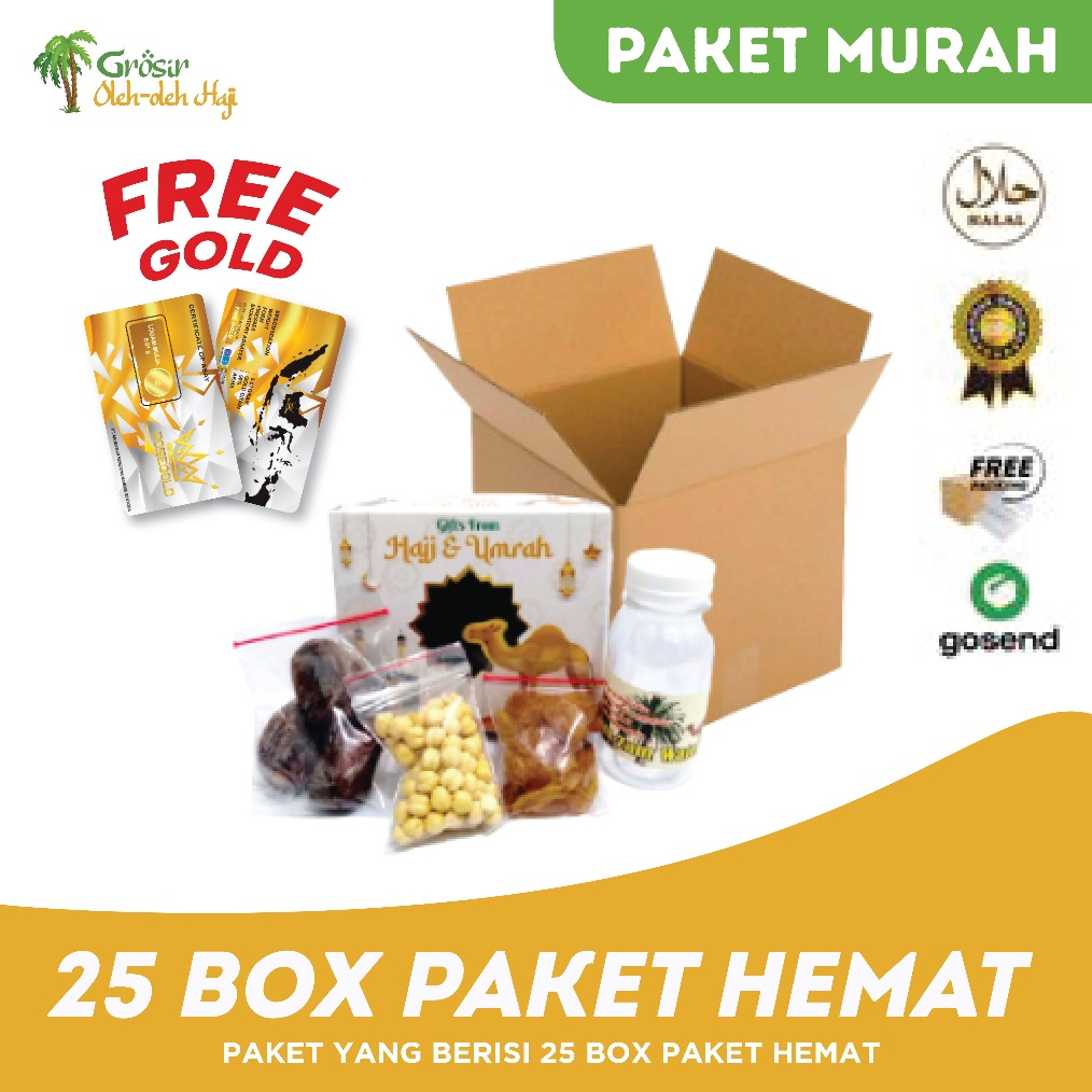 

Paket Oleholeh Haji Umroh Harga Hemat 25pcs murah