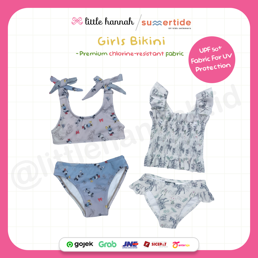 SUMMERTIDE Bikini Kids Bikini Baju Renang Anak Perempuan / Baju Renang Bayi