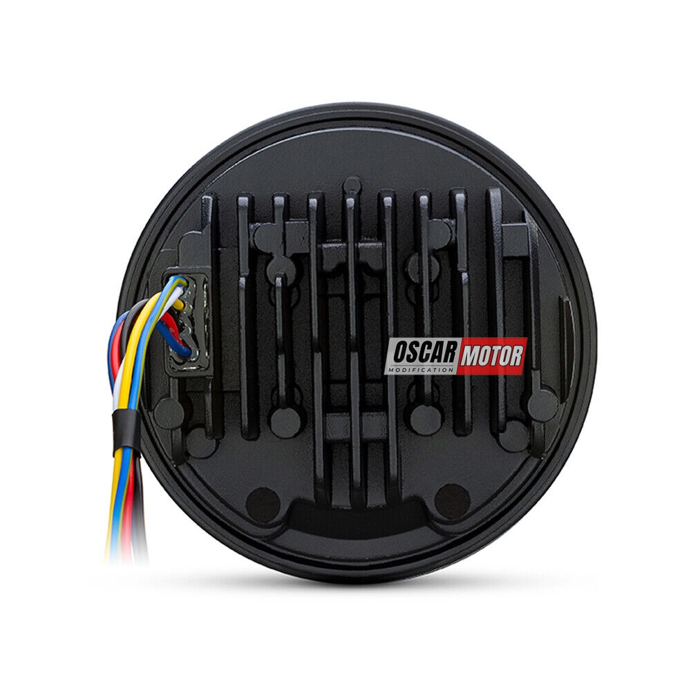 LAMPU DEPAN MOTOR HEADLAMP DAYMAKER BULAT BLED PREDATOR MOTORCYCLE HEADLHT