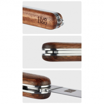 Huohou Pisau Buah Lipat Kitchen Knife Stainless Steel 8Cr13MoV - HU0102