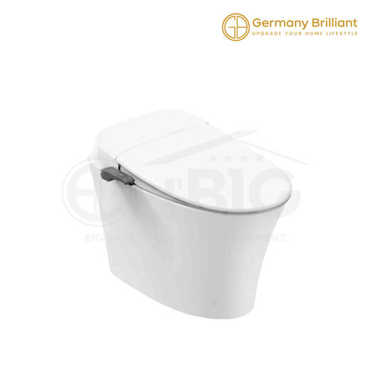 GERMANY BRILLIANT KLOSET DUDUK WHITE (GBC-IS006W)
