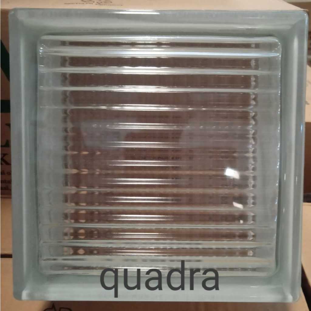 Mulia glass block blok kaca roster box 190 x 190 x 95 cm QUADRA