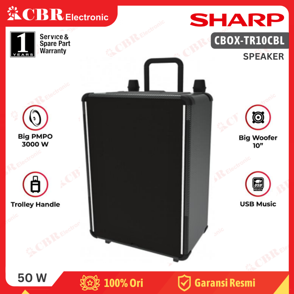 Speaker SHARP CBOX-TR10CBL