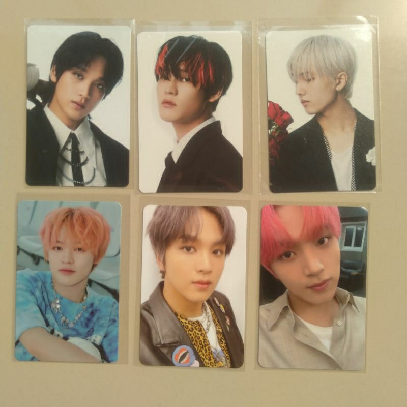 [TAKE ALL] PC PHOTOCARD HAECHAN NAIL GEL GLAZE GLITCH MODE GLIMO